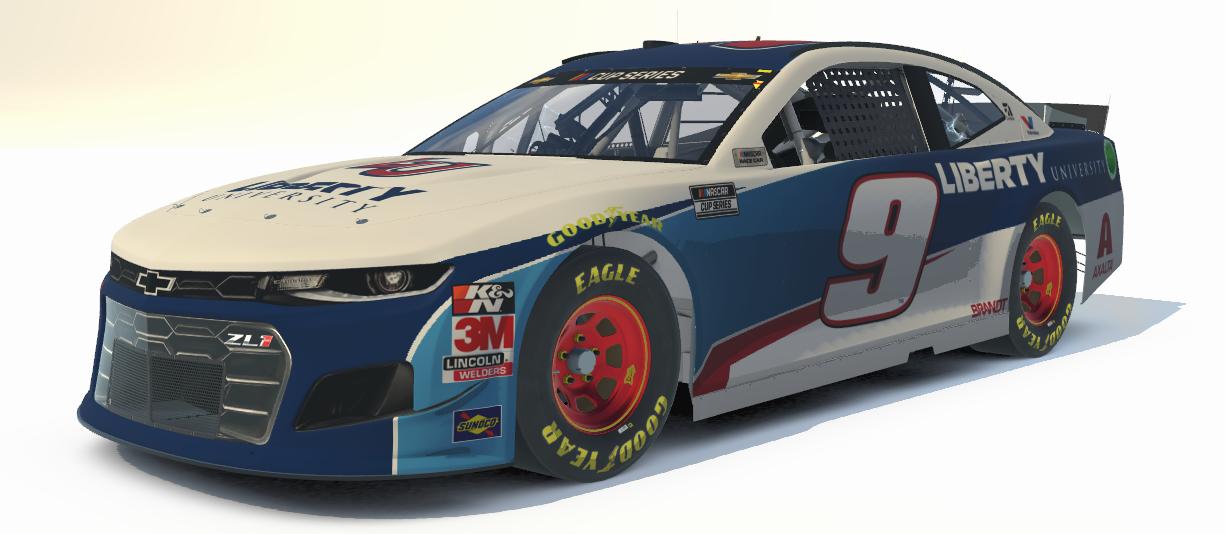 Preview of William Byron 2017 Xfinity Series ZL1 Custom Number #9 by Luke Breitschopf