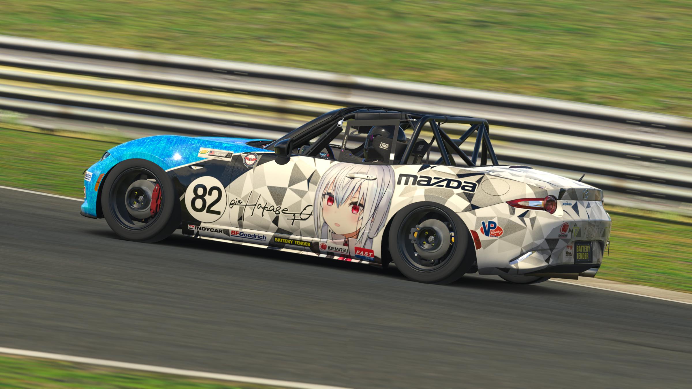 Nijisanji Hakase Fuyuki MX-5 Cup Car by TaK Kaneko - Trading Paints