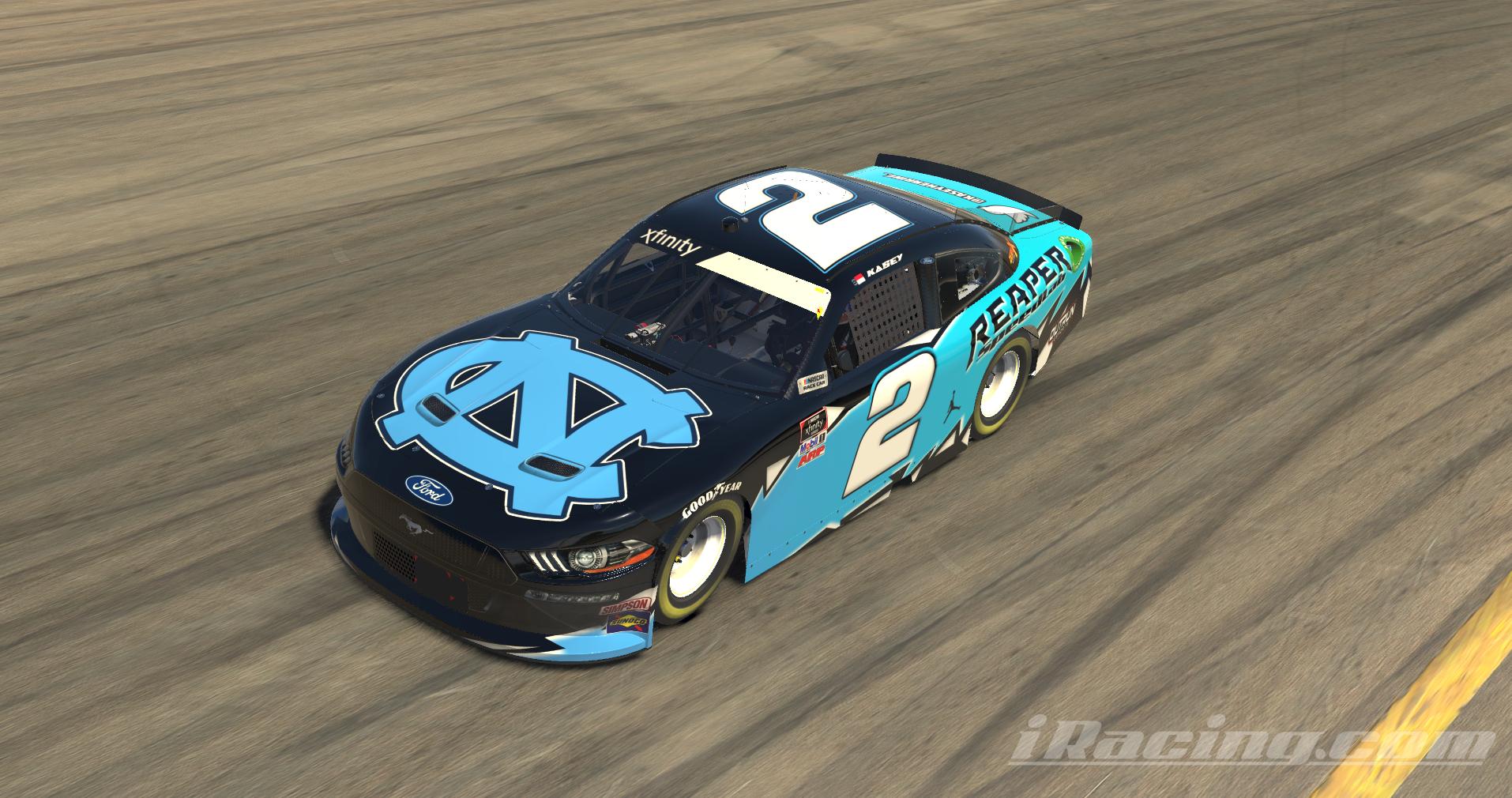Preview of Reaper Speedlab/Outrun Esports #2 Xfinity Mustang by Justin Lumpkin
