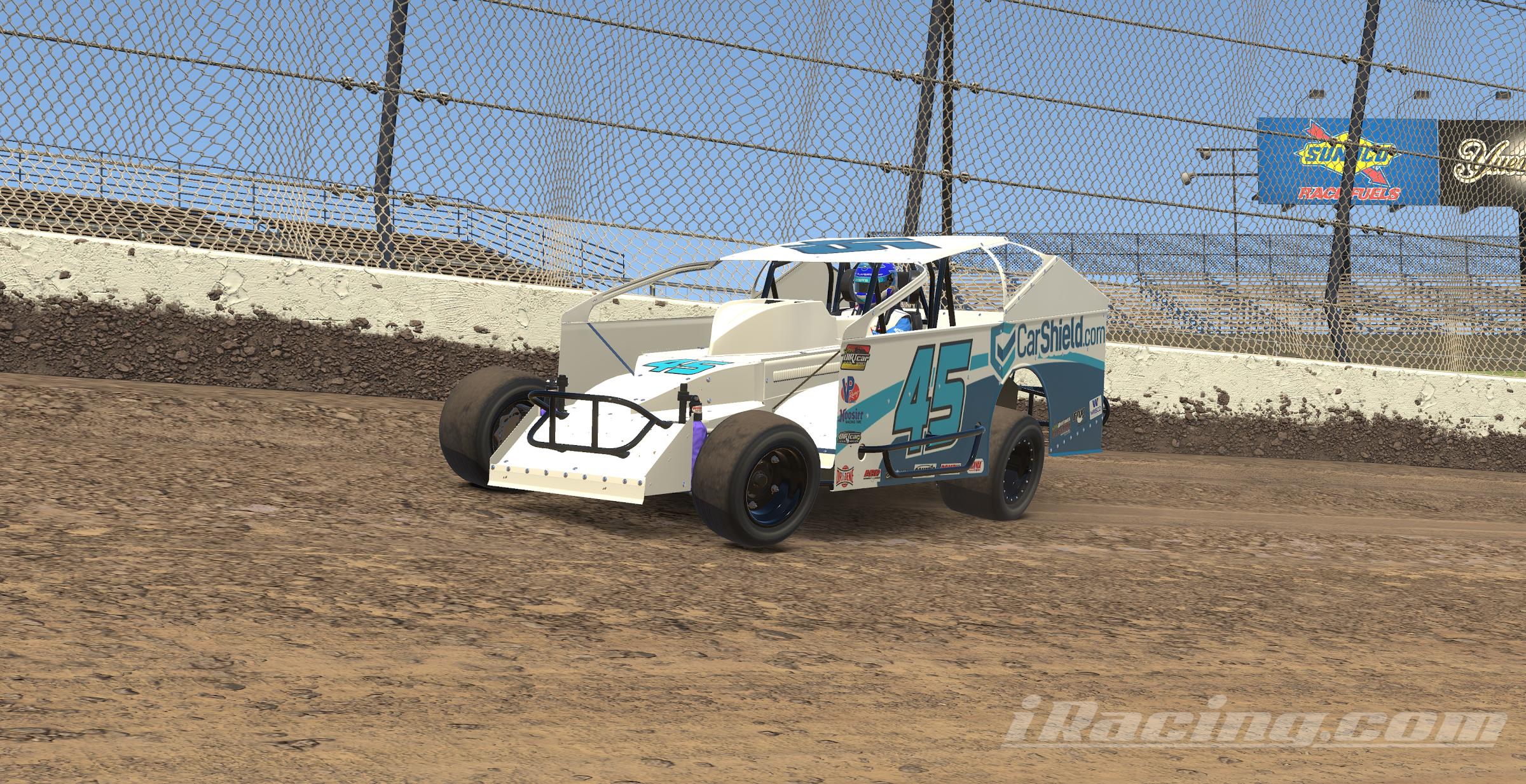 Ross Chastain CarShield W/NUMBER by Lee Weatherford Trading Paints