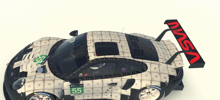 Preview of Porsche 911 RSR NASA Race Shuttle by Daniel Kranefuss