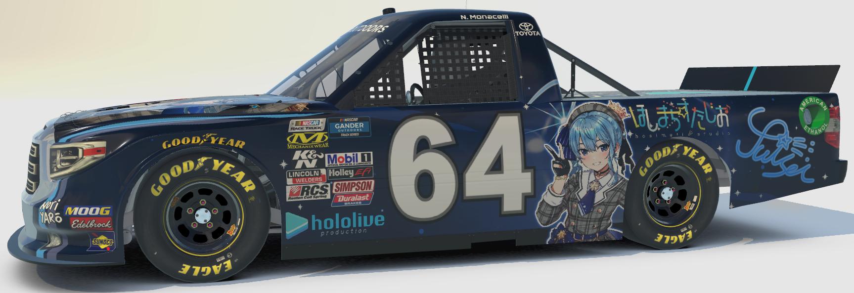 Preview of Kureiji Ollie/Hoshimachi Suisei Hololive "Zipper" style Toyota Tundra by Brandon D.