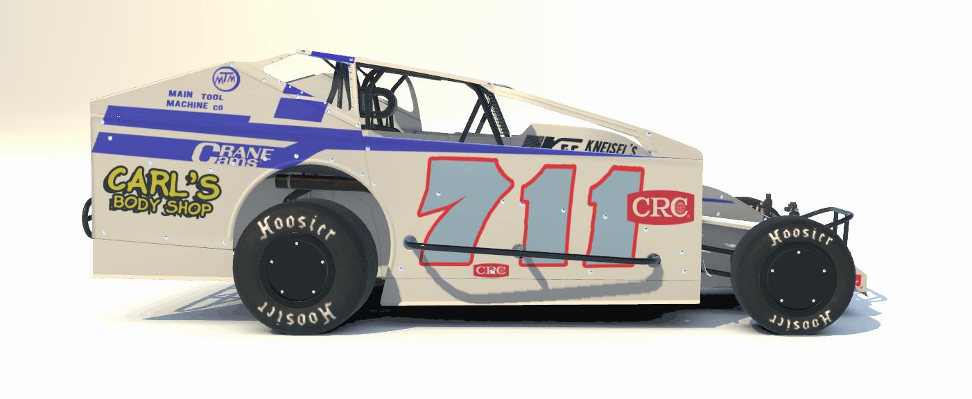 Preview of Dave "Ole Bones" Kneisel Memorial car by Derek Line