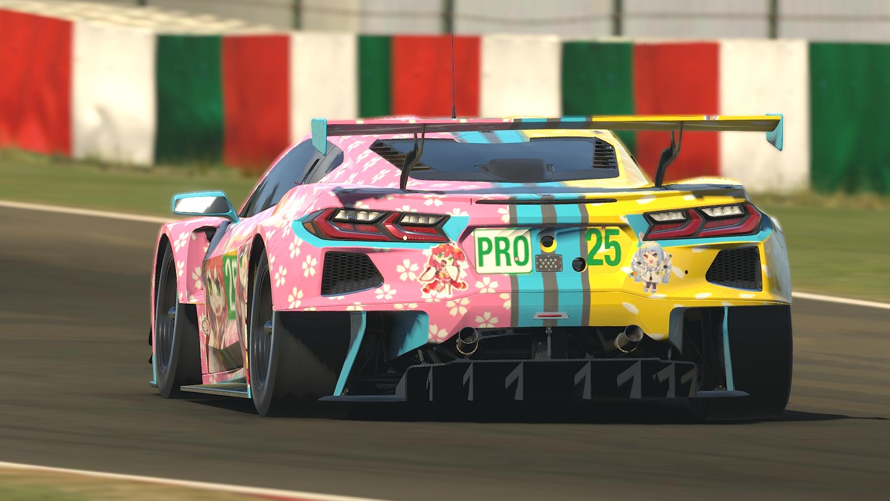 Preview of hololive peko×miko Chevrolet Corvette C8R GTE  by Takuya Onbe