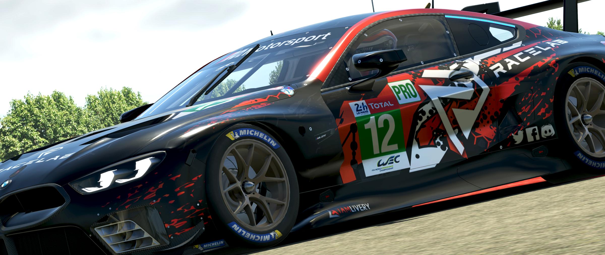 Preview of BMW M8 GTE Racelab Livery by Kriszti&aacute;n K&oacute;nya