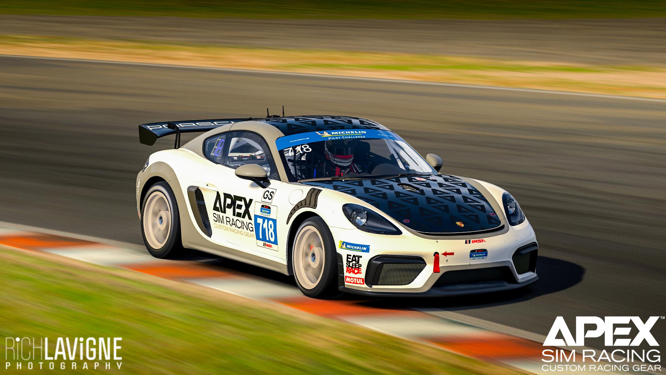 Preview of Apex Cayman 718 GT4 by Richard Lavigne