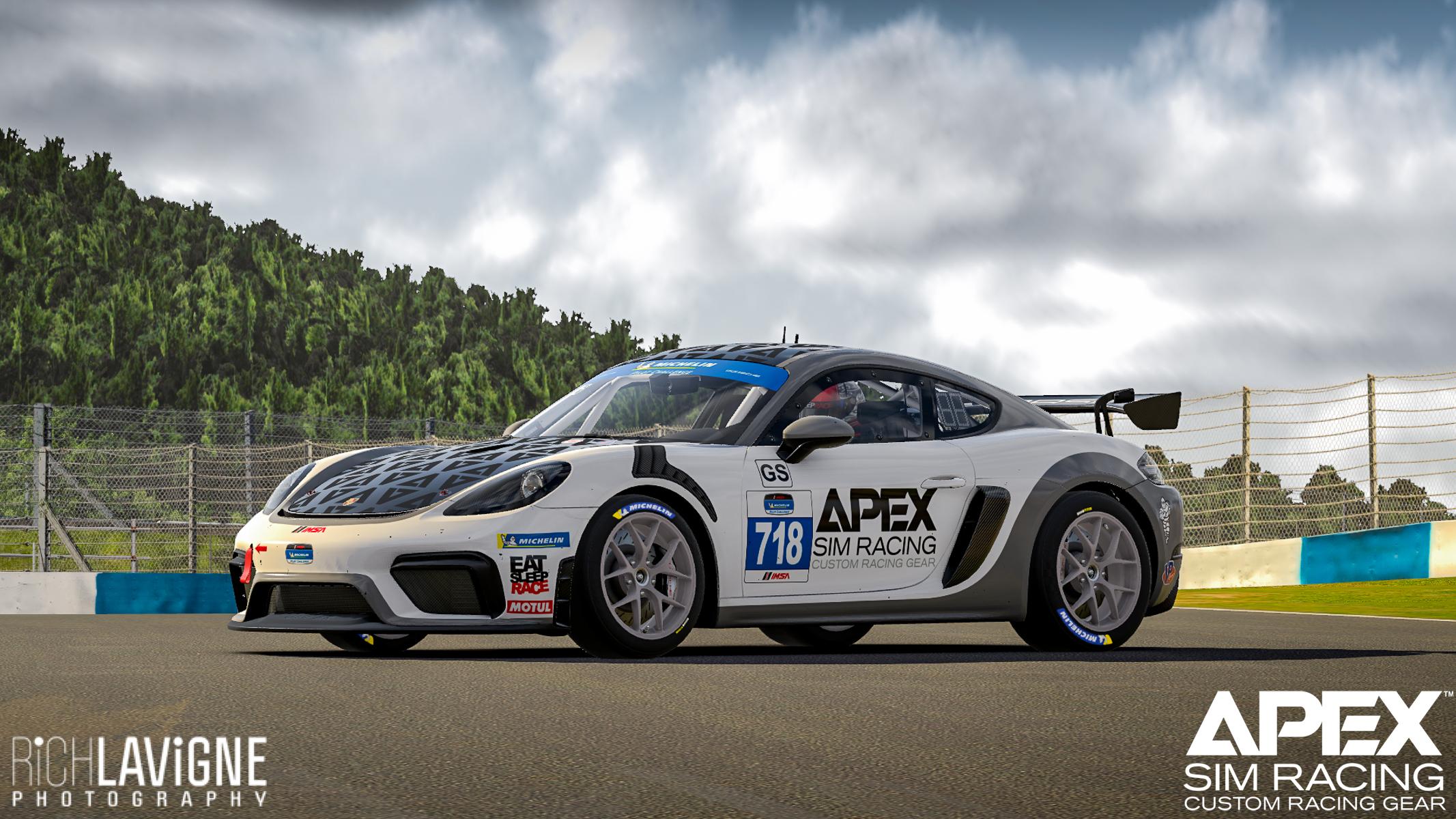 Preview of Apex Cayman 718 GT4 by Richard Lavigne