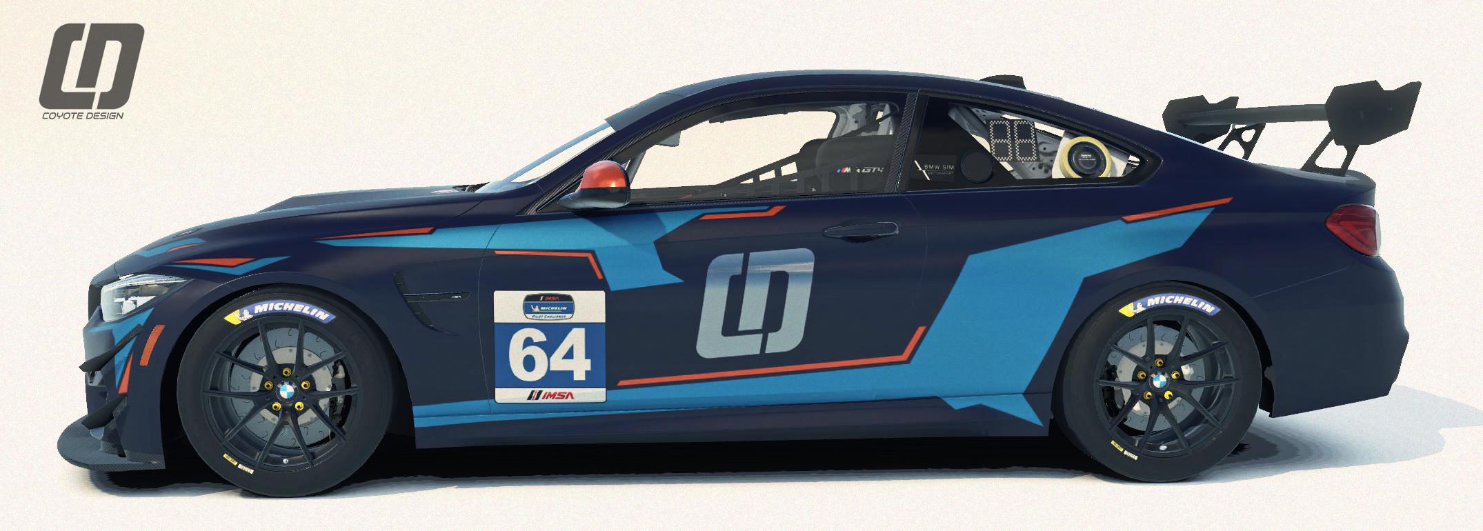 Preview of BMW M4 GT4 by Coyote Design by Pierre S.