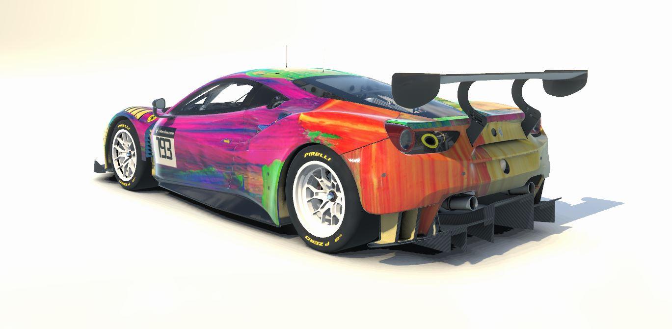 Preview of Ferrari 488 GT3 paint splodge by Neil White2