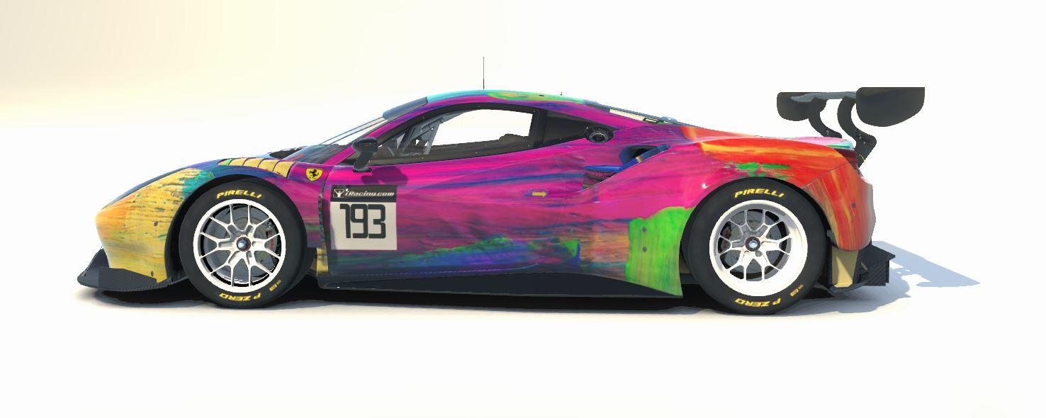 Preview of Ferrari 488 GT3 paint splodge by Neil White2