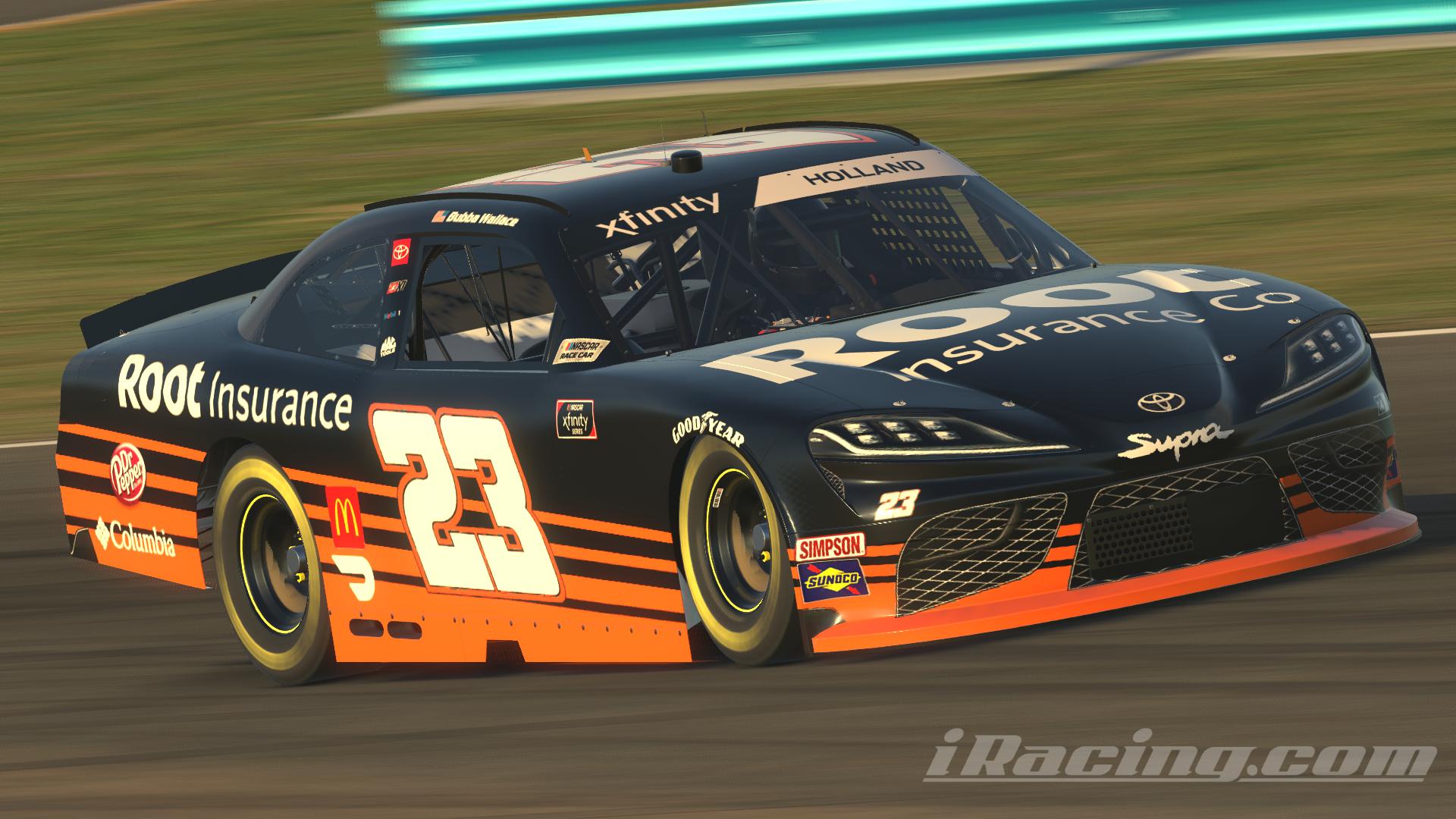 Preview of 2021 Bubba Wallace Root Insurance by Dylan Holland