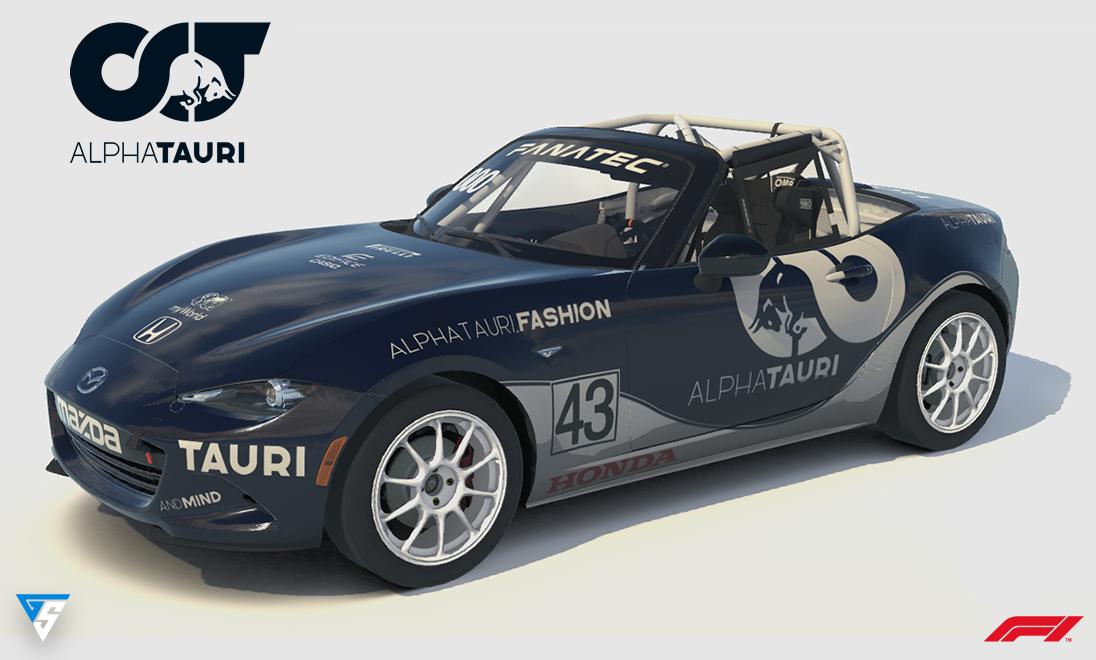 Preview of Mazda MX5 - F1 2021 Alpha Tauri AT02 by Graeme Slack