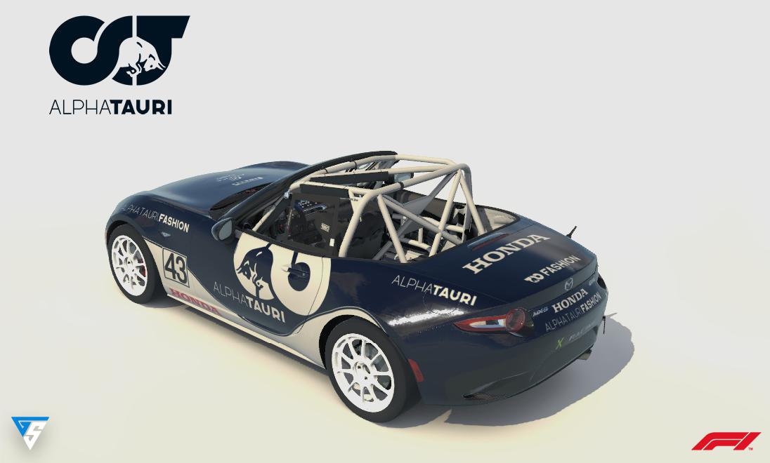 Preview of Mazda MX5 - F1 2021 Alpha Tauri AT02 by Graeme Slack