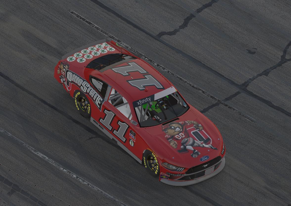 Custom Number 11 OhioStateXfinity by Bill Harkins - Trading Paints