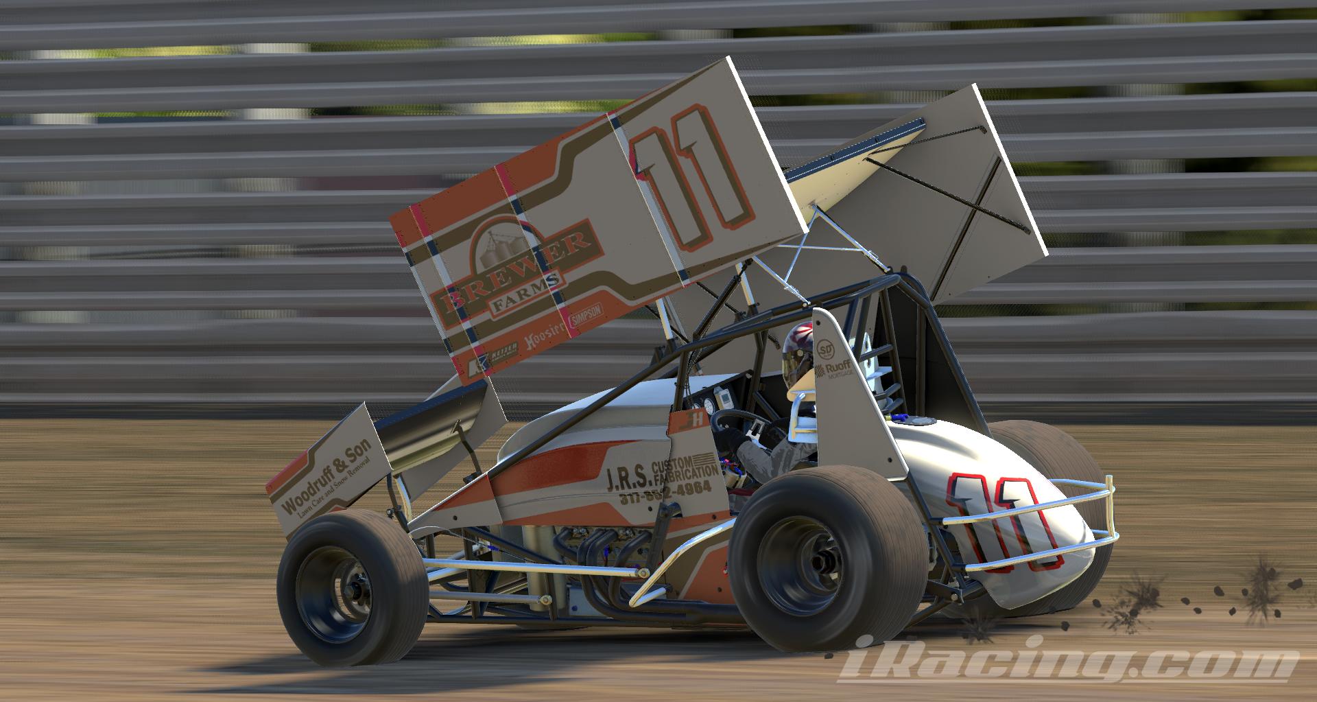Jack Hoyer Racing Jack Hoyers Wing Sprint Car by Caleb Shietze - Trading Paints