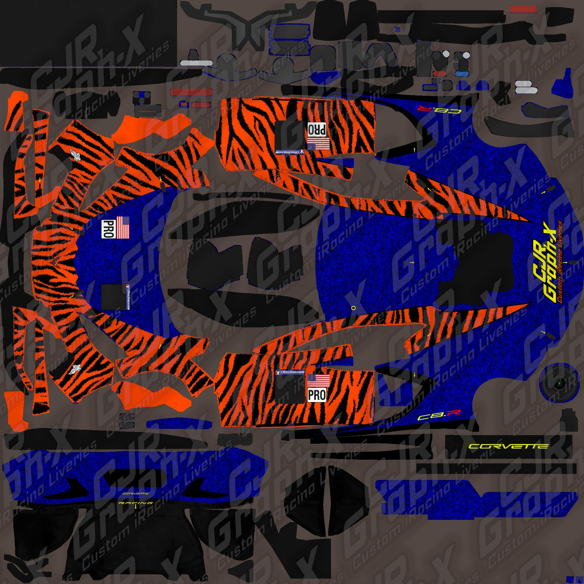 Preview of Terry Labonte Inspired Corvette C8R (Blank Number) by Corey Rutherford