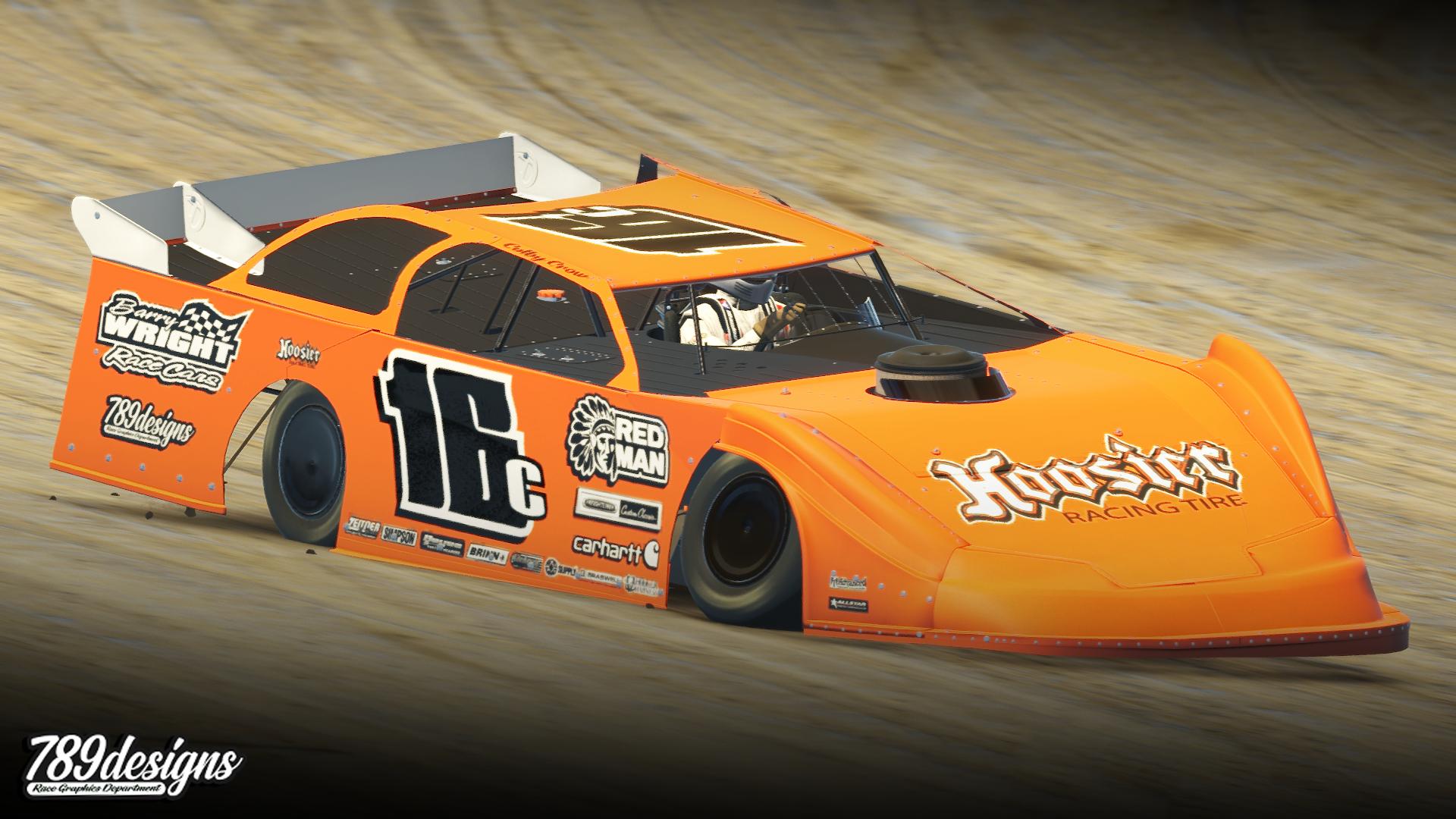 Preview of Colby Crow Dirt Late Model (orange) by Garrett Marshall