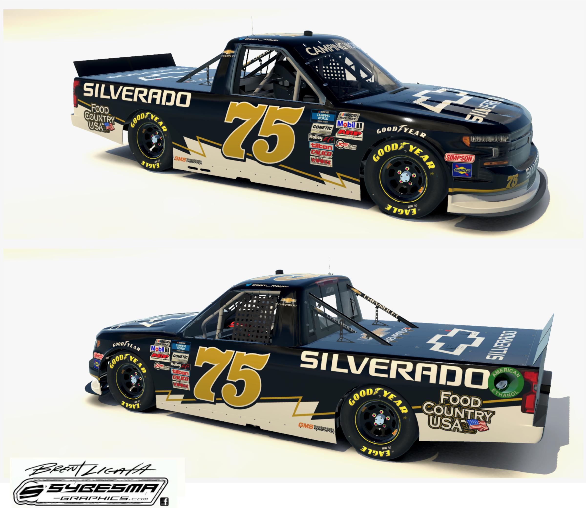 Preview of NCWTS 75 Silverado Sam Mayer DaytonaRC 2021 by Brent Licata2