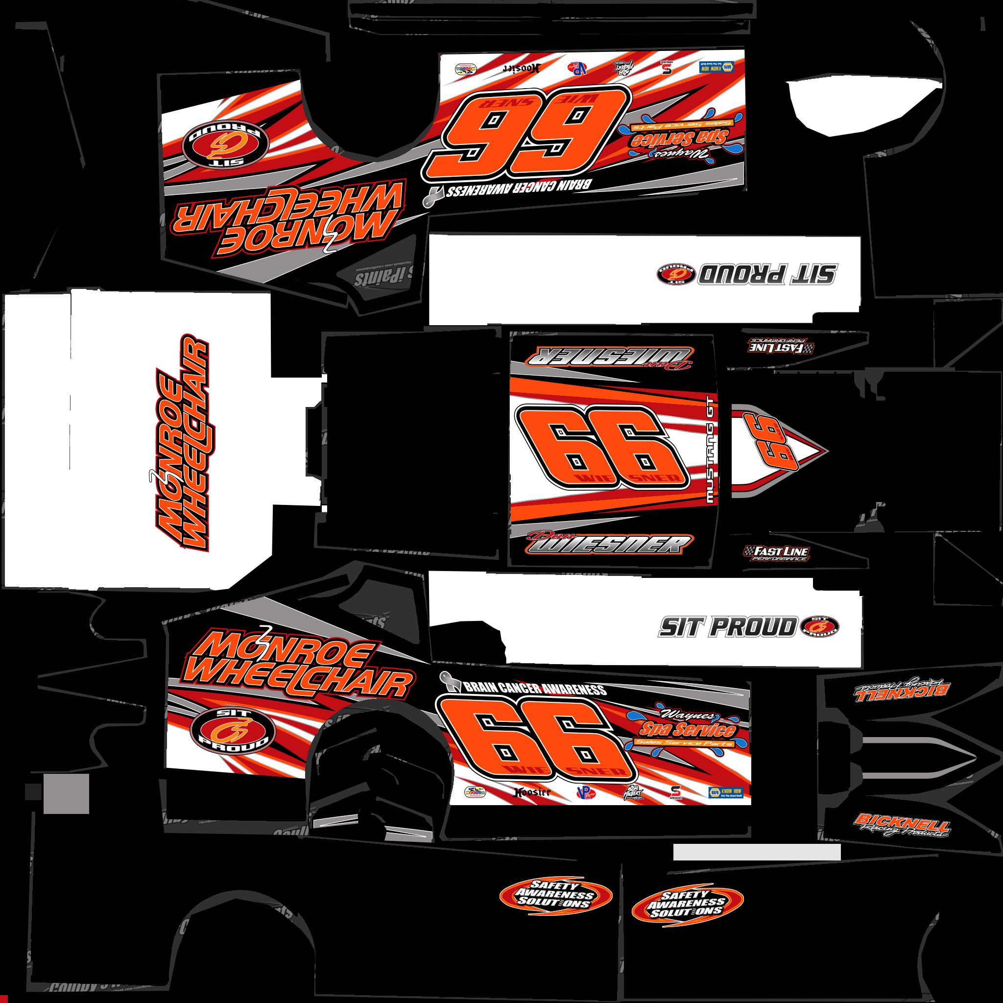 Preview of Dan Wiesner- Monroe Wheelchair #66 2011 Replica by Sheldon H.