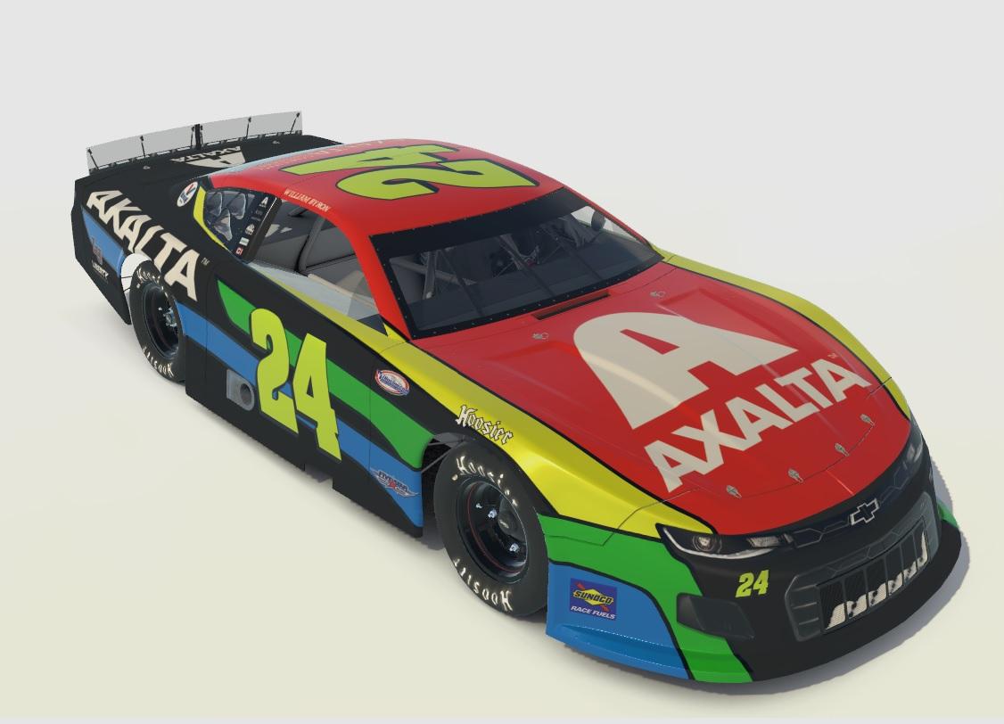 Preview of 2021 William Byron #24 Axalta Chevy Camaro Super Late Model by Derek Gilray