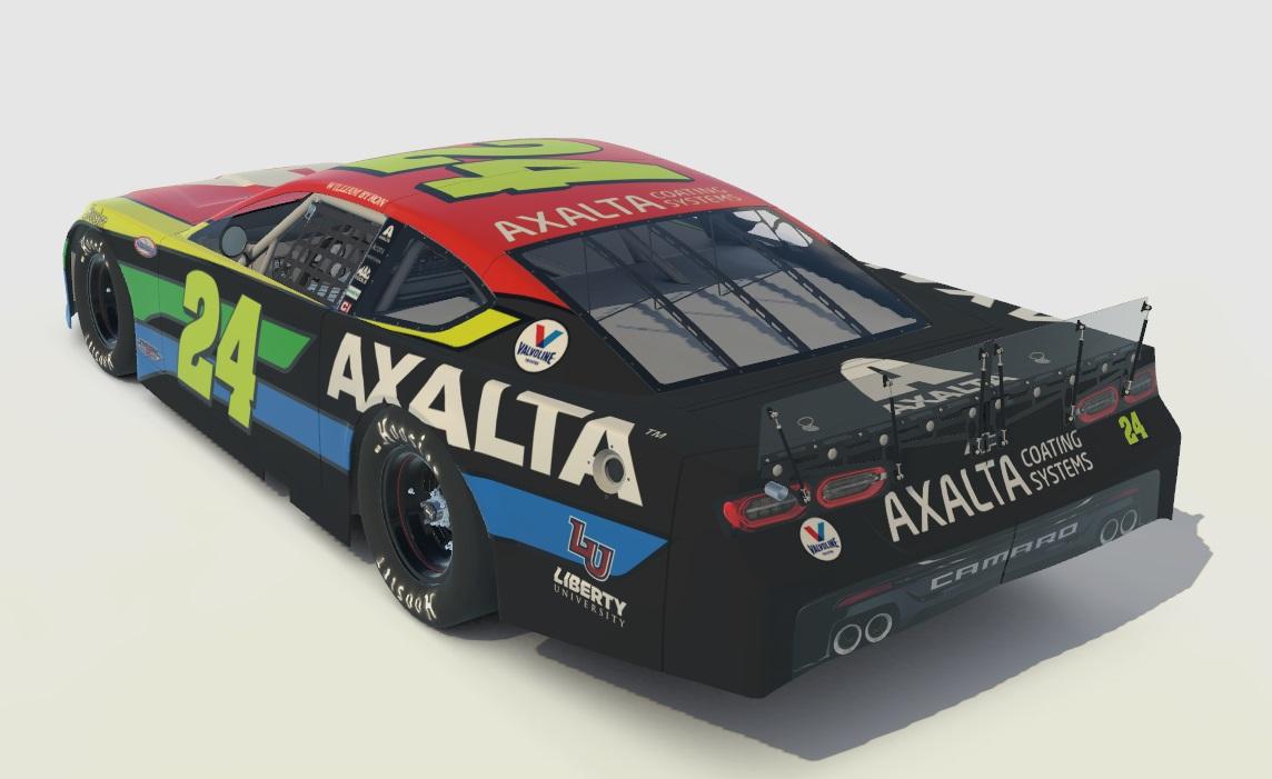 Preview of 2021 William Byron #24 Axalta Chevy Camaro Super Late Model by Derek Gilray