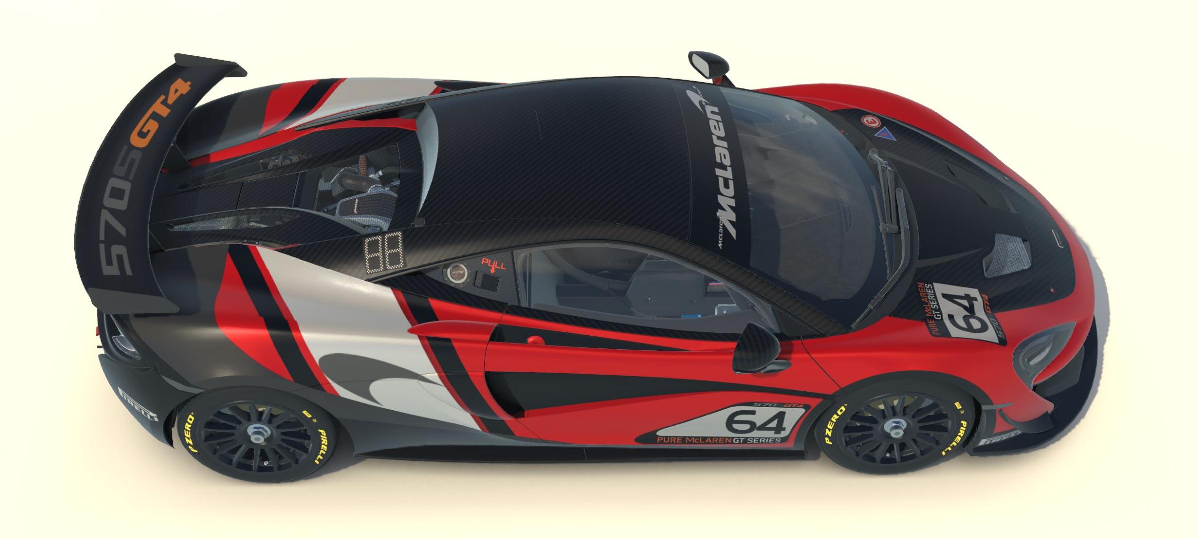 Preview of McLaren 570s GT4 - Red by Russell McGuire