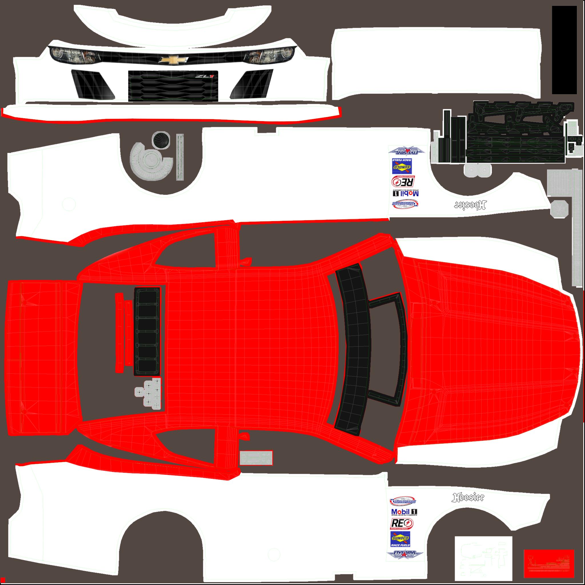 Preview of Red and white super late  by Peter Gloddy