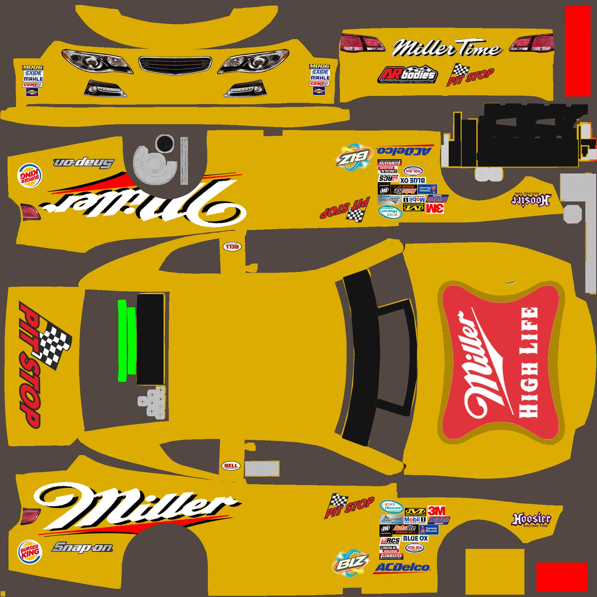 Preview of NO# Miller Beer Super Late Model by Edward S.