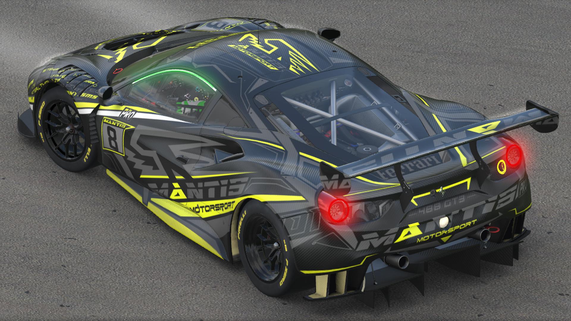 Preview of Ferrari 488 GT3 ONYX / YELLOW CARBON by Kirk S.
