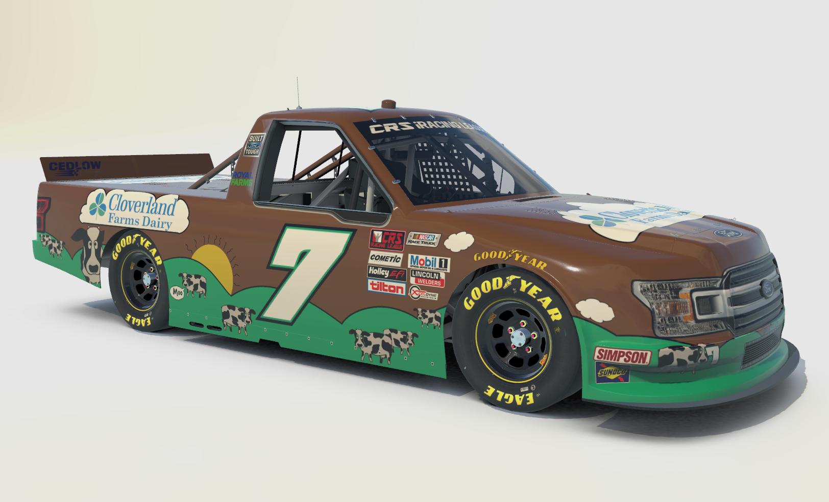 Preview of Cloverland Farms Dairy NASCAR Trucks Ford F150 by Travis C.