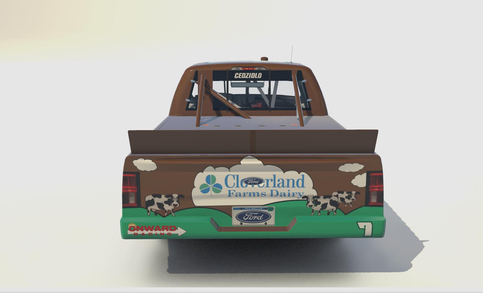Preview of Cloverland Farms Dairy NASCAR Trucks Ford F150 by Travis C.