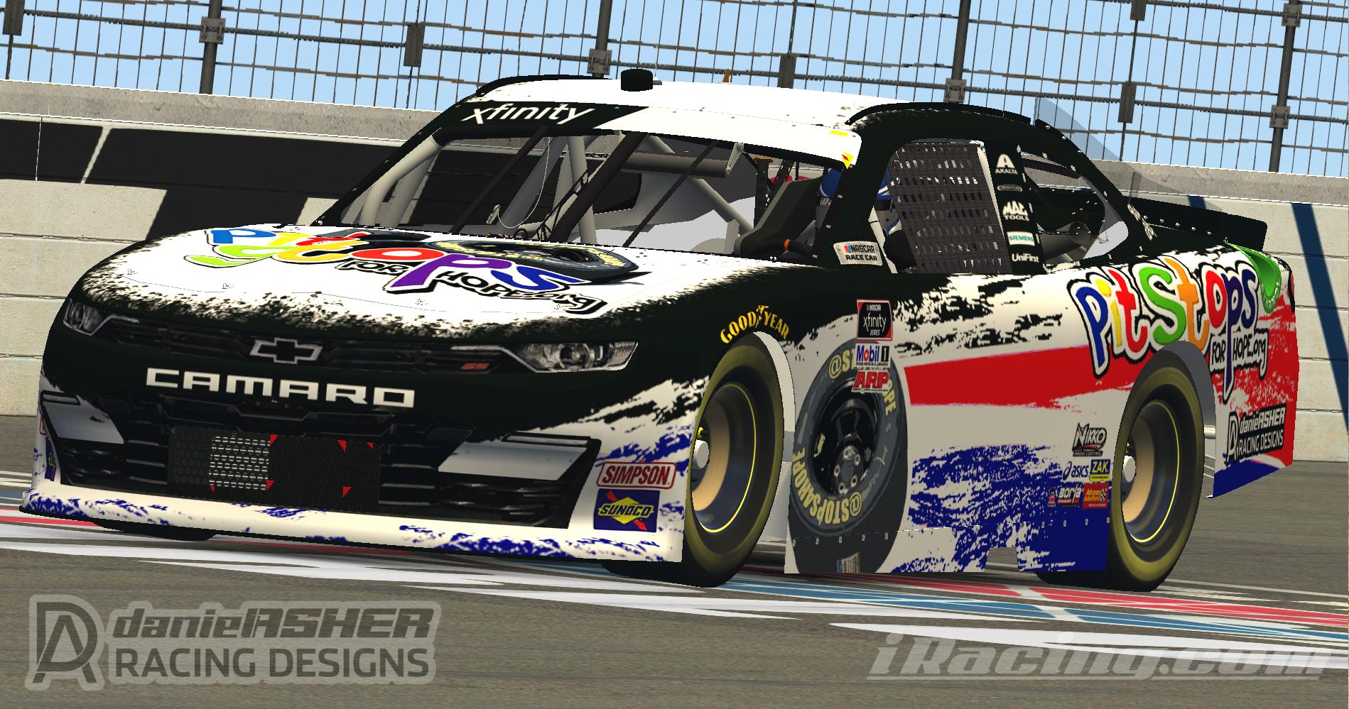Preview of Pit Stops For Hope Chevrolet Camaro NXS by Daniel Asher