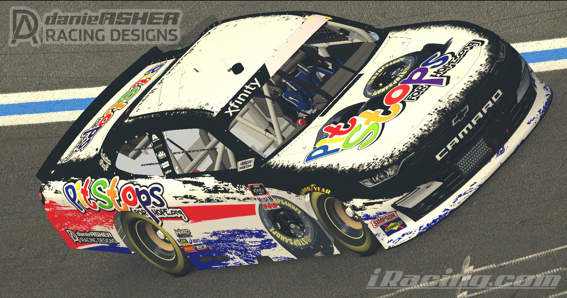 Preview of Pit Stops For Hope Chevrolet Camaro NXS by Daniel Asher