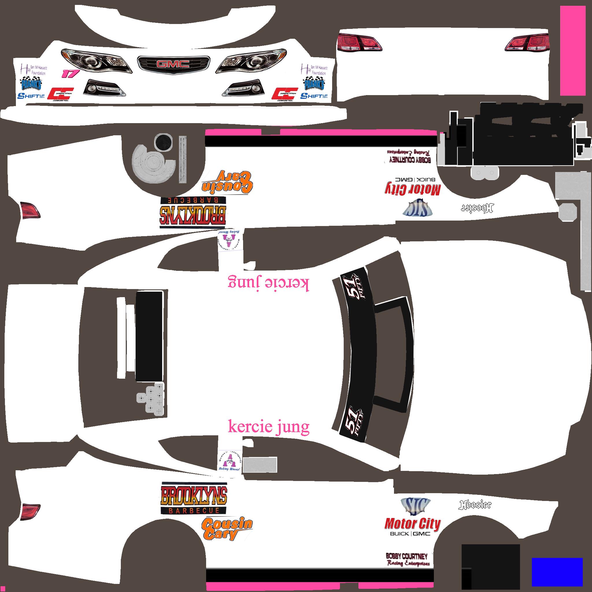Preview of kercie jung jr late model no numbers by Brad Mast