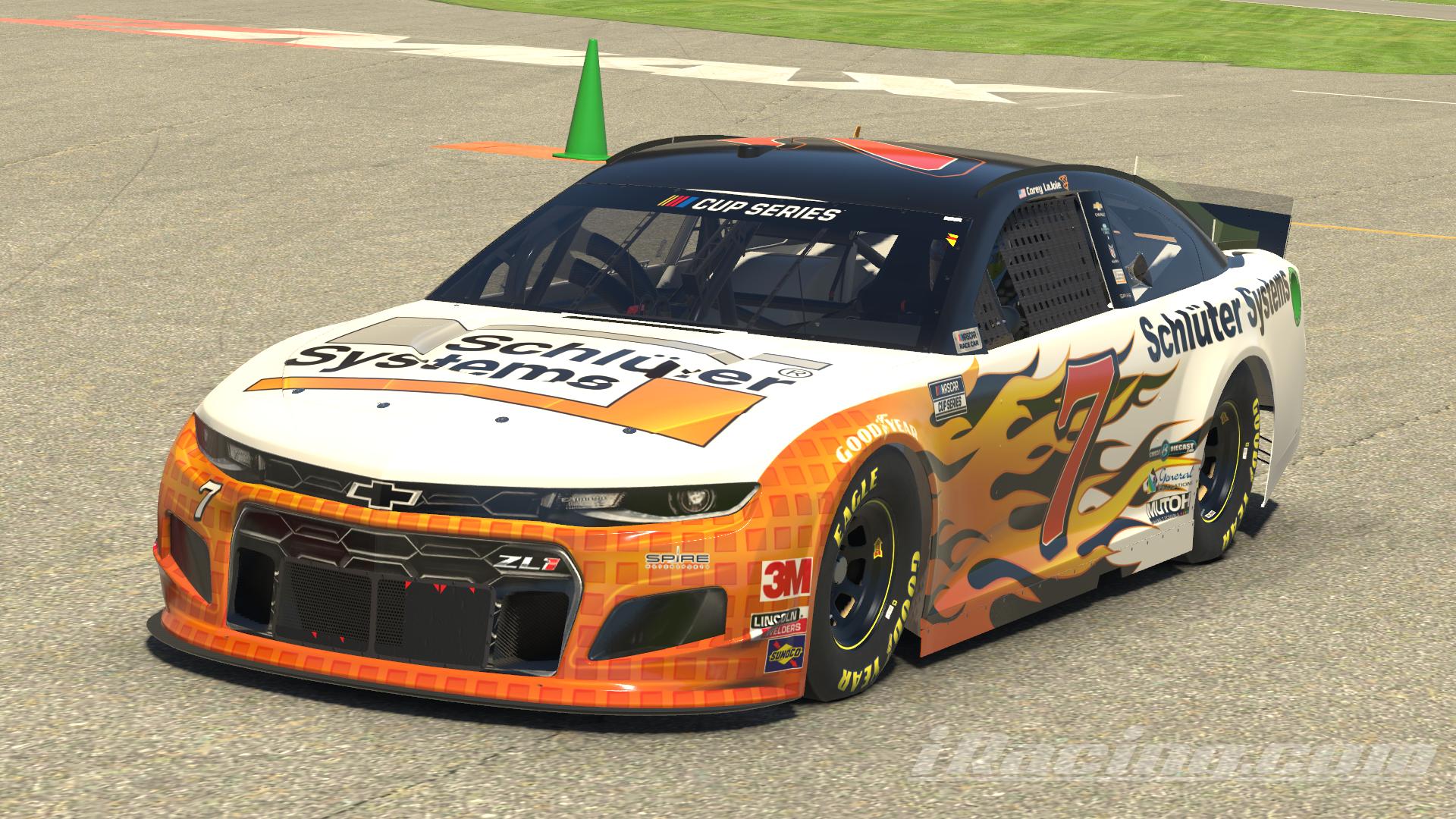 Preview of CUP #7 Corey LaJoie Schlüter Systems 2021 (WithNumber) by Udo Washeim