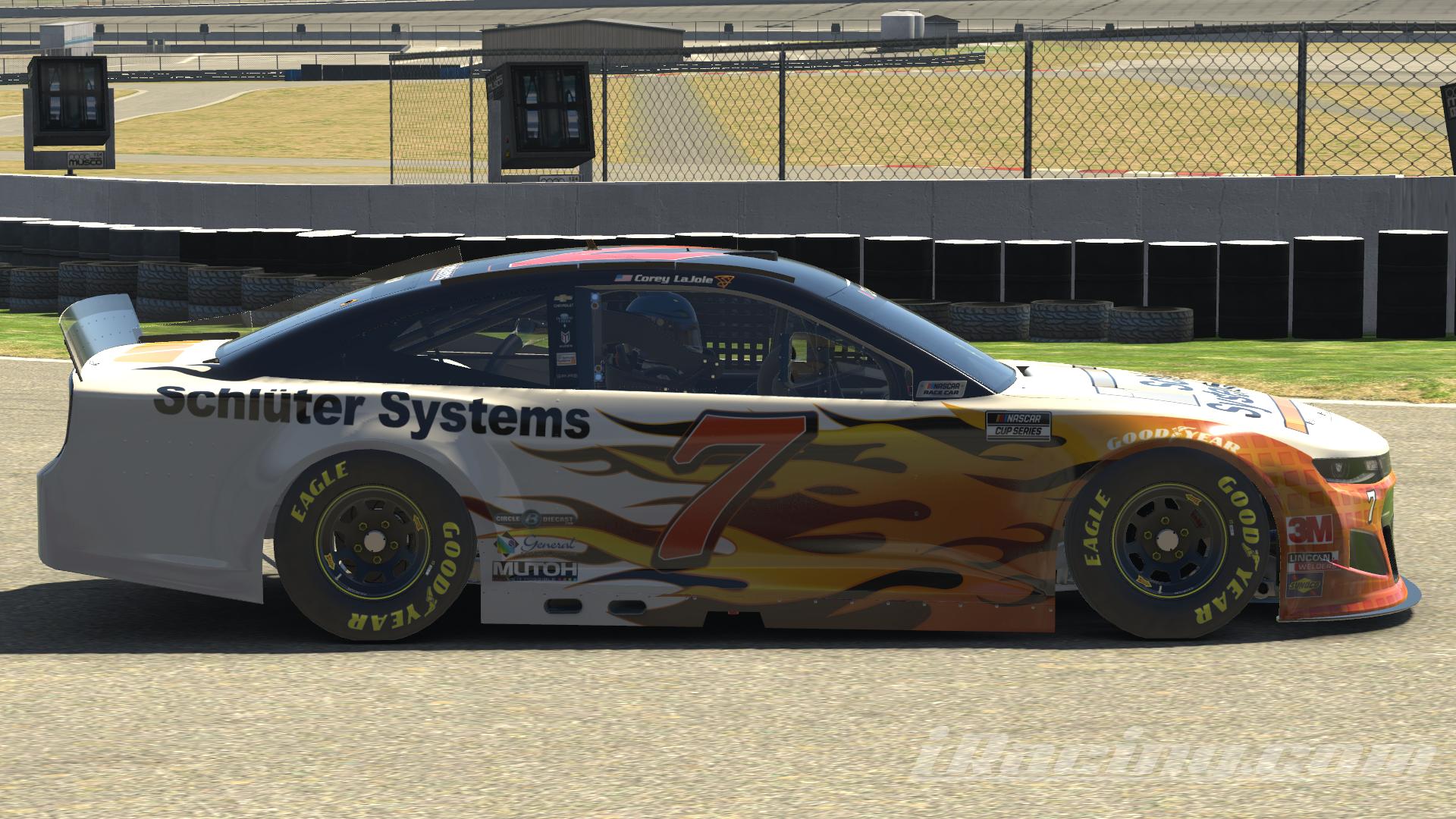 Preview of CUP #7 Corey LaJoie Schlüter Systems 2021 (WithNumber) by Udo Washeim