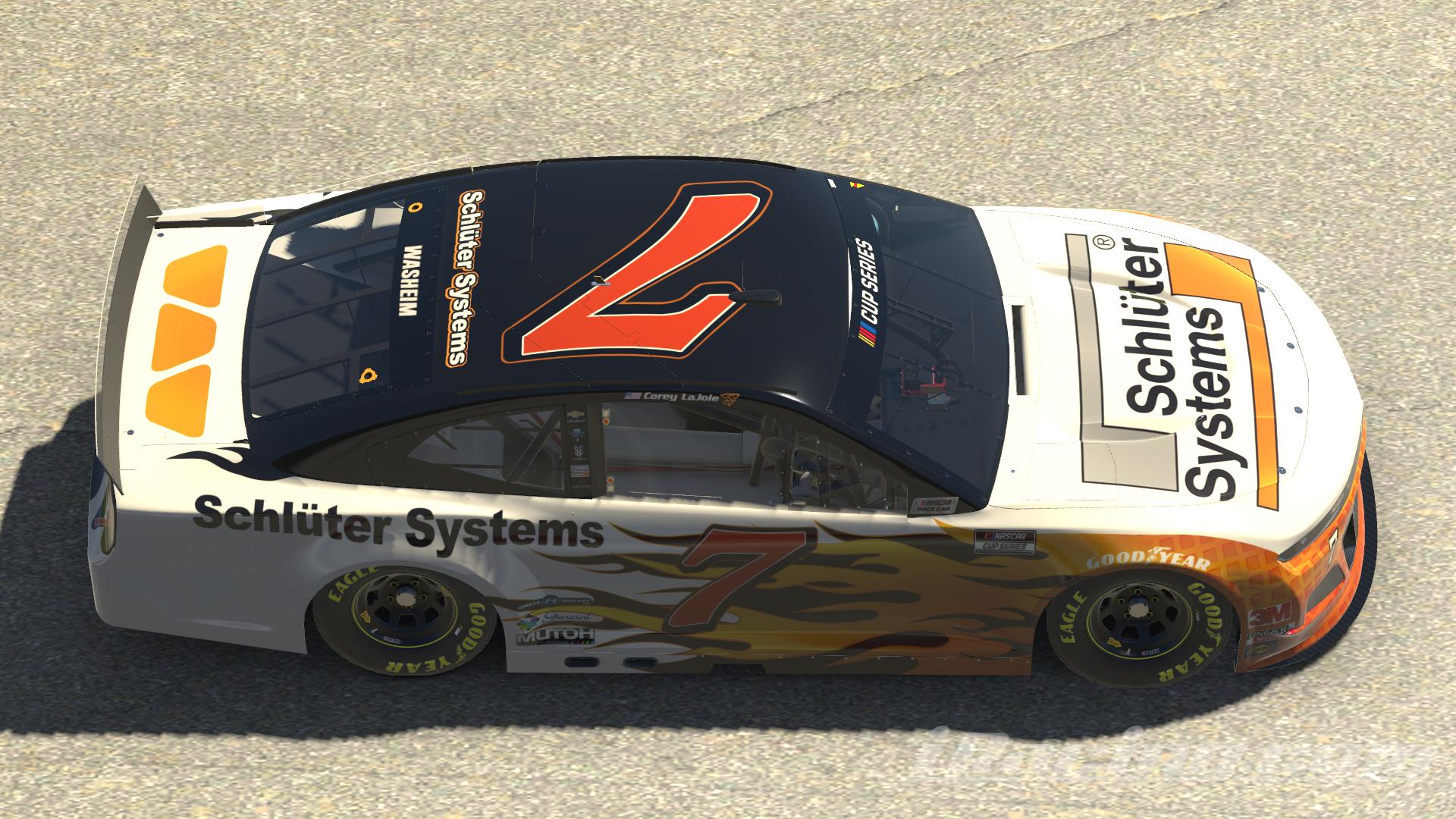 Preview of CUP #7 Corey LaJoie Schlüter Systems 2021 (WithNumber) by Udo Washeim