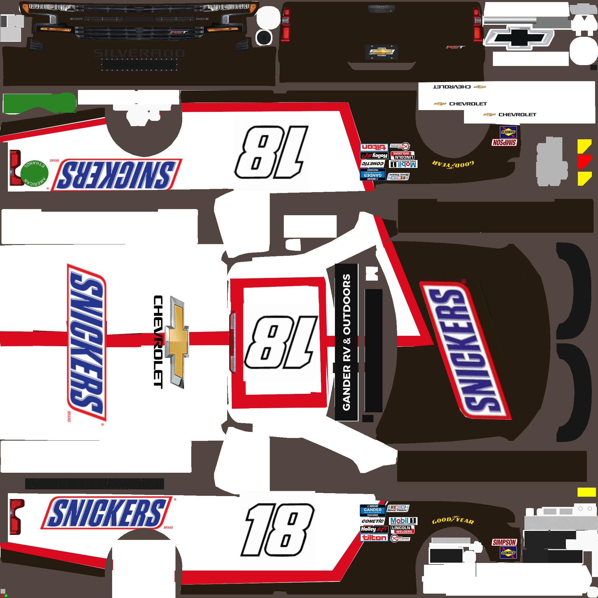 Preview of  Silverado snickers custom by Ant J Wright