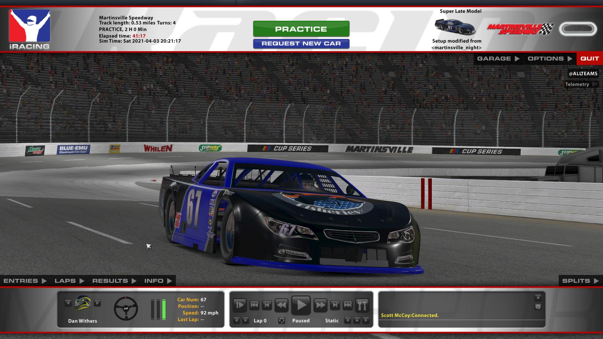 Preview of Super Late Model blue by Dan Withers