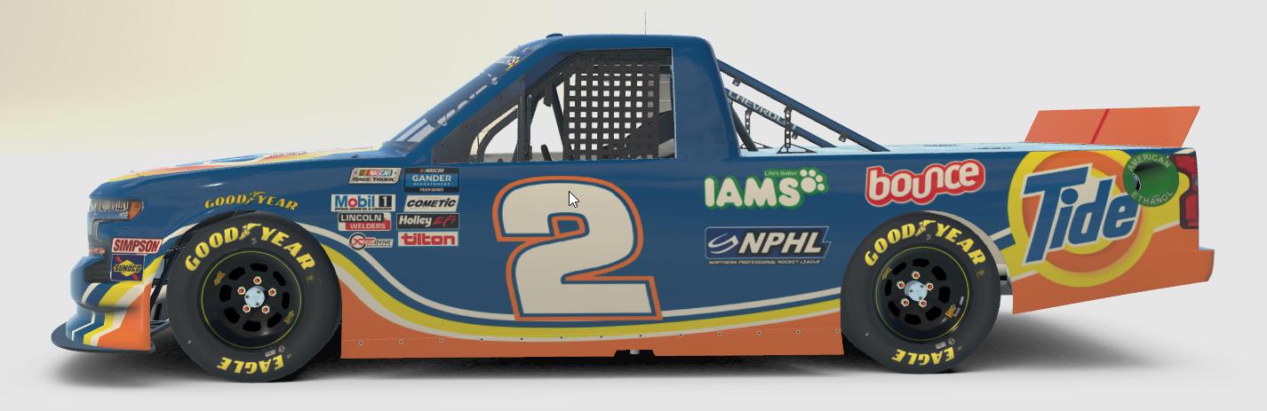 Preview of Kevin Harvick 2012 Tide - Sim Stamp by Daniel Rowe