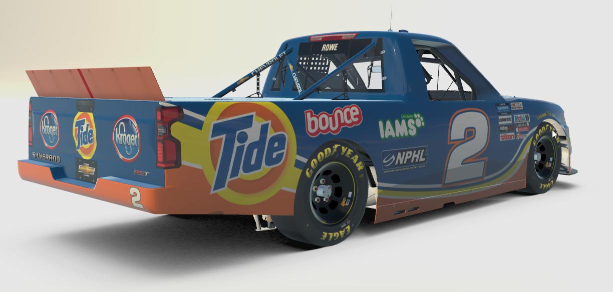 Preview of Kevin Harvick 2012 Tide - Sim Stamp by Daniel Rowe