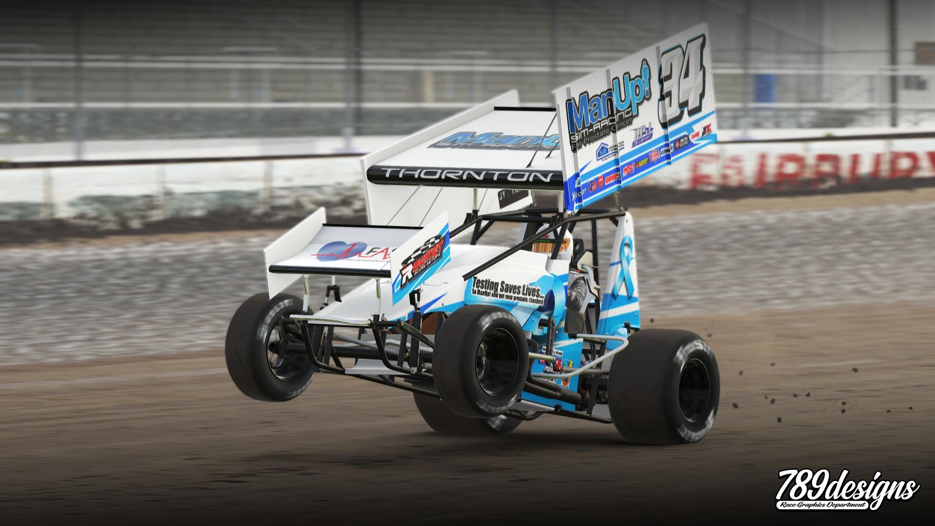 Kris Thornton Sprint Car by Garrett Marshall - Trading Paints