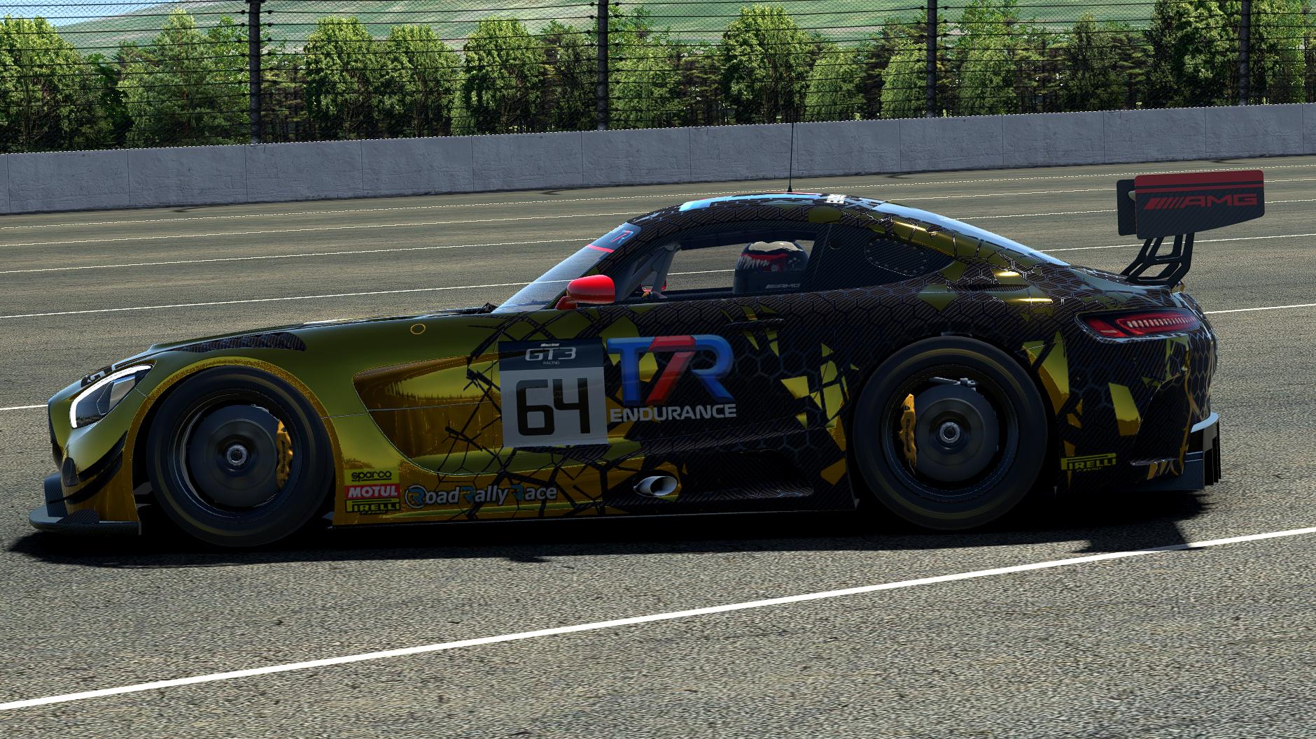 Preview of Mercedes AMG GT3 2021 TEAM GOLD LIVERY by Colin C.