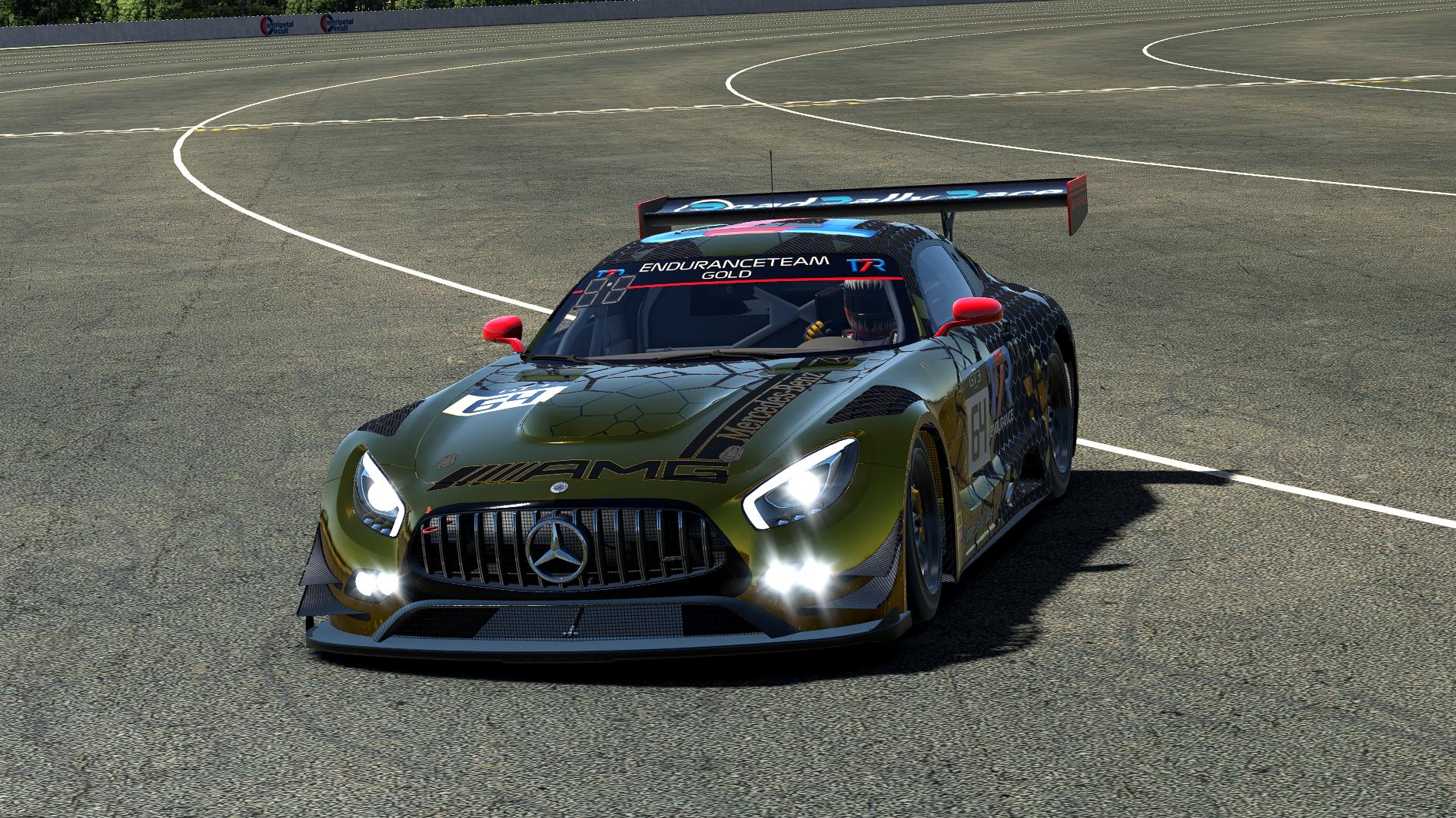 Preview of Mercedes AMG GT3 2021 TEAM GOLD LIVERY by Colin C.
