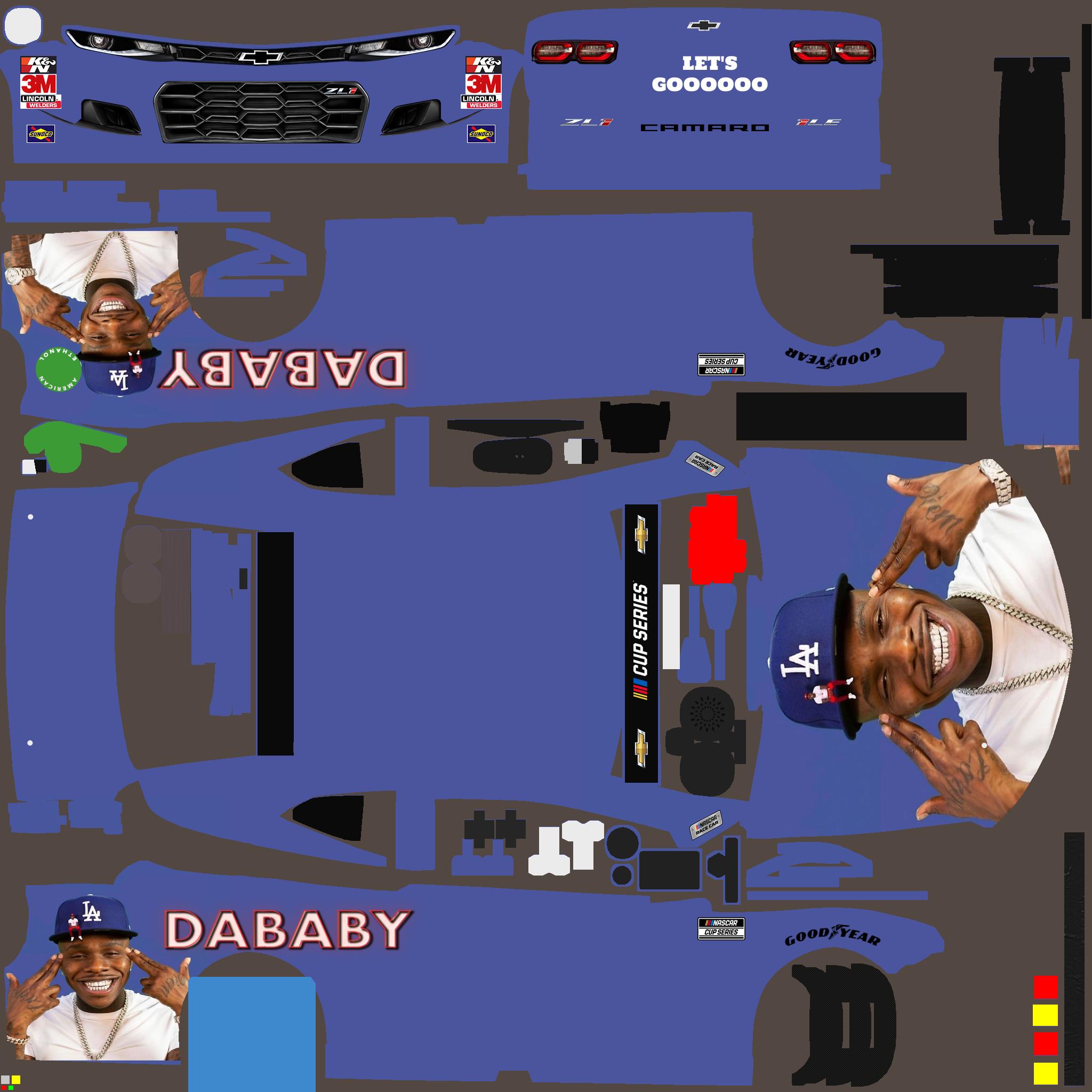 Preview of DaBaby goes Cup Racing by Gavin Newton