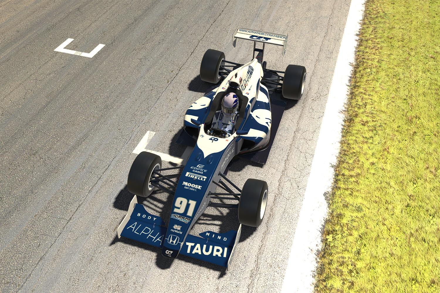 Preview of Scuderia AlphaTauri Indy Pro 2000 PM-18 (2020 livery inverted) by Warren M.