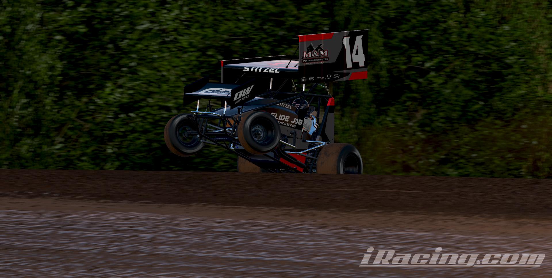 Preview of 2021 Jacob Stitzel Slide Job Motorsports Sprint Car #1 by Koleton Anderson