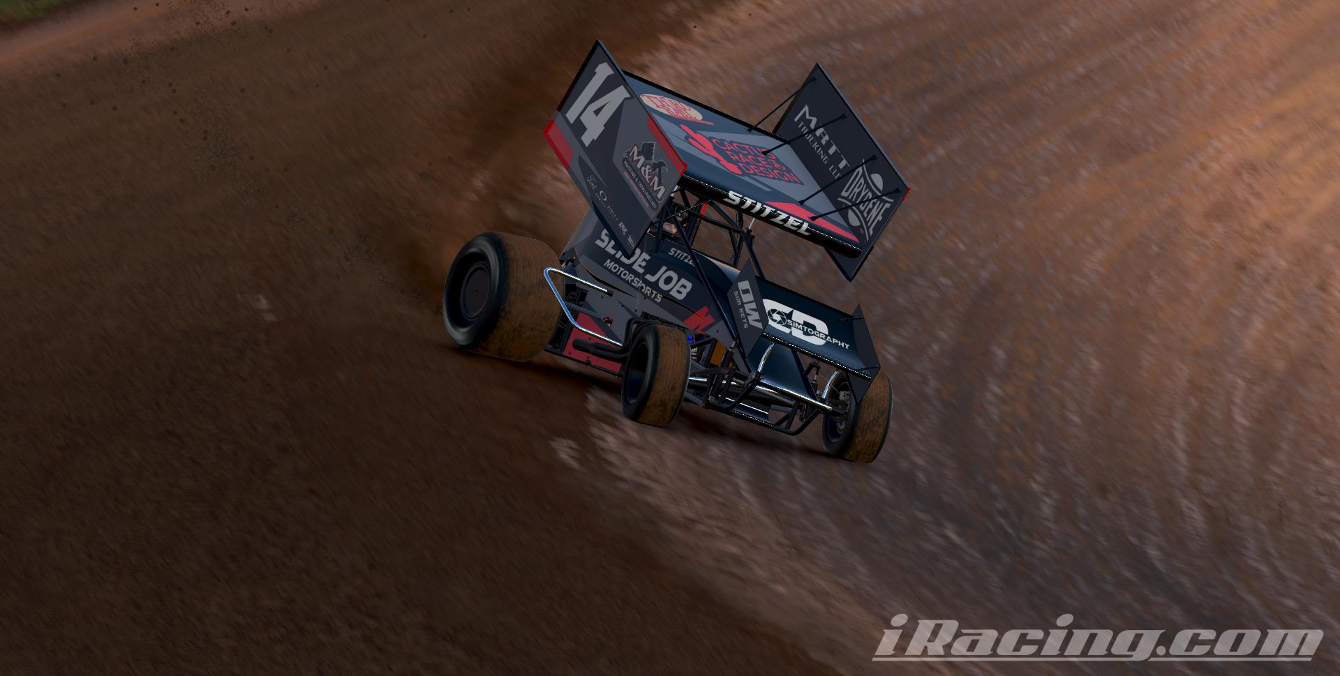 Preview of 2021 Jacob Stitzel Slide Job Motorsports Sprint Car #1 by Koleton Anderson