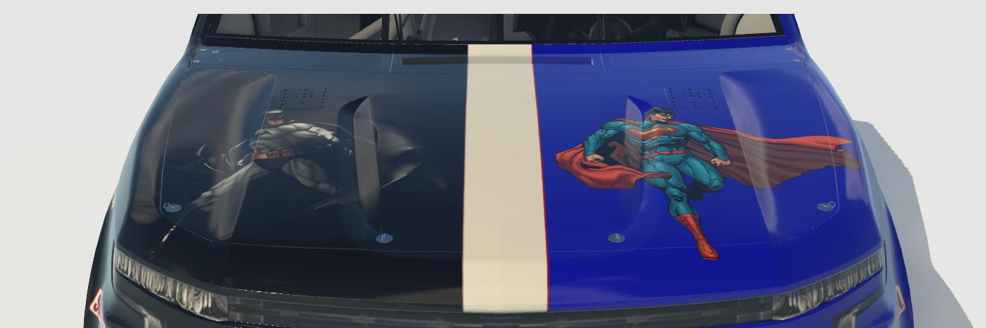 Preview of Batman vs Superman Chevrolet Silverado Truck 2019 by Cyril Gilsoul