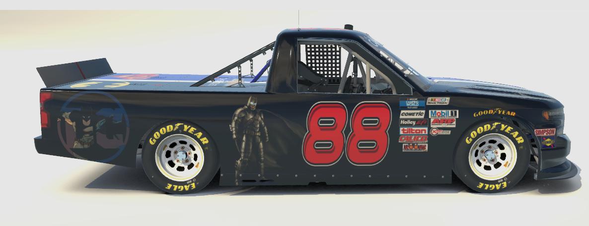 Preview of Batman vs Superman Chevrolet Silverado Truck 2019 by Cyril Gilsoul